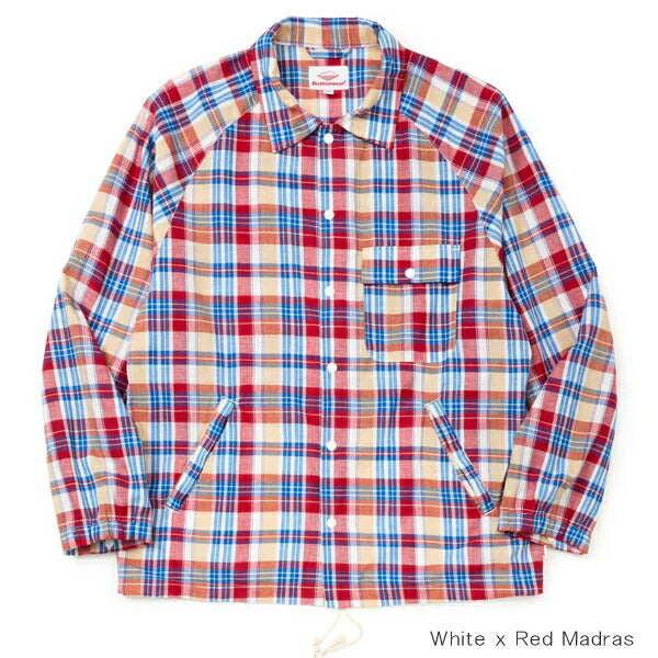 バテンウェアIndianMadrasBeachBreaker(10126SV)IndianMadrasBeachBreakerBattenwear(メンズ)【2026春夏】*送料無料*【後払い決済不可】*