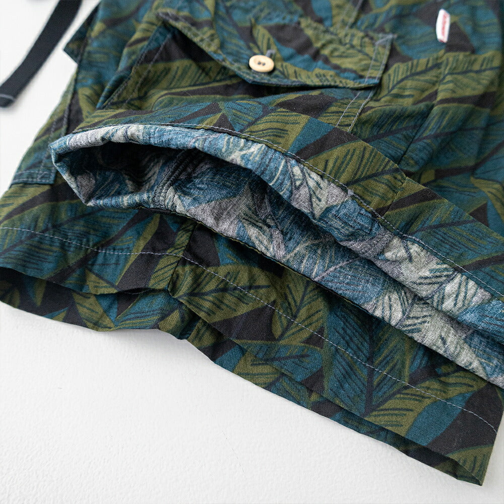 バテンウェア×ポストオーバーオールズCottonPrintedBroadClothT&CShorts(3322S26S)BattenwearxPostO'Alls(メンズ)【2026春夏】*送料無料*【後払い決済不可】*
