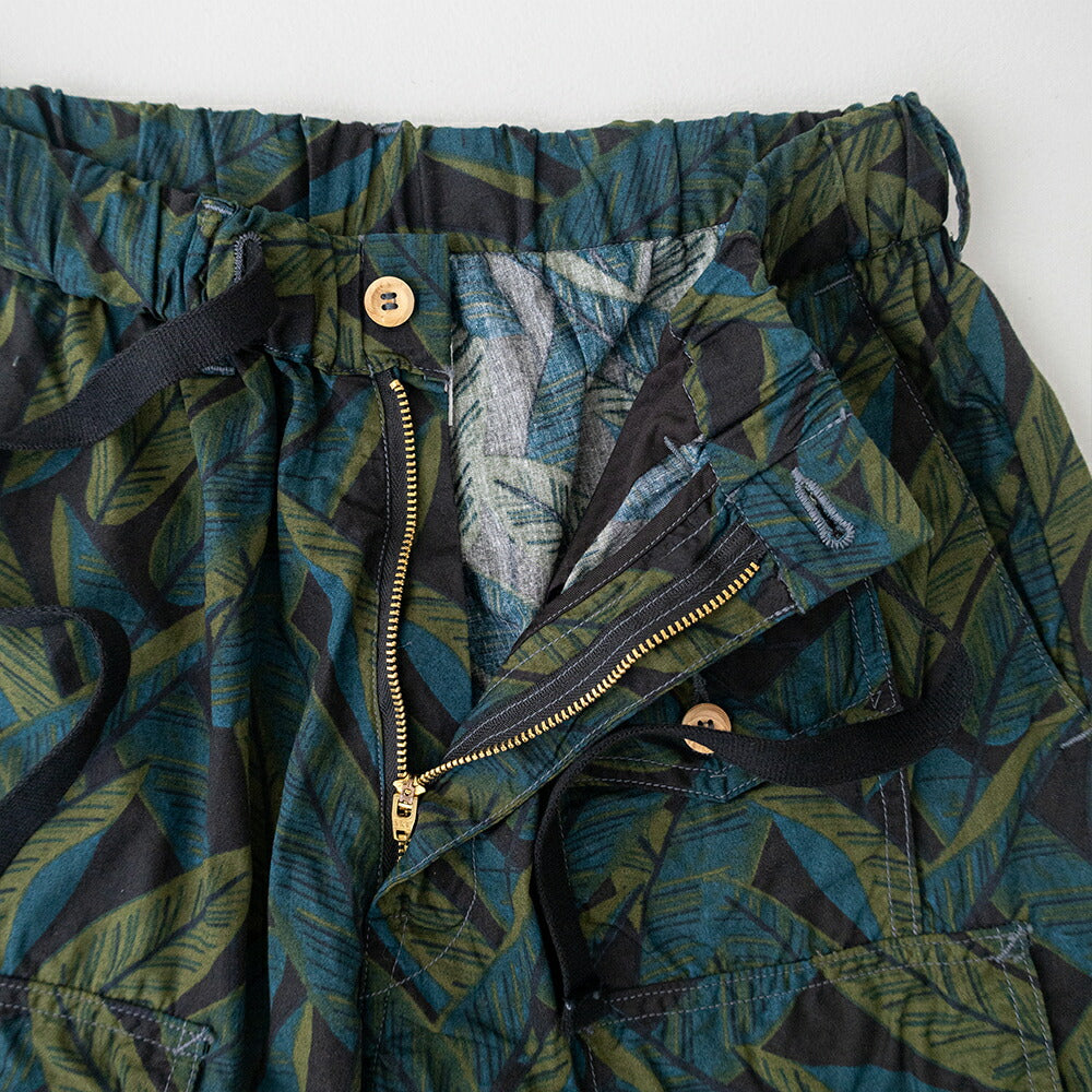 バテンウェア×ポストオーバーオールズCottonPrintedBroadClothT&CShorts(3322S26S)BattenwearxPostO'Alls(メンズ)【2026春夏】*送料無料*【後払い決済不可】*