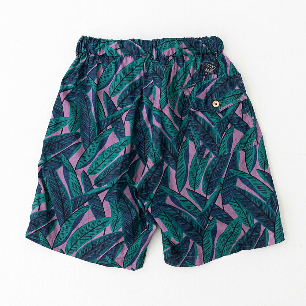バテンウェア×ポストオーバーオールズCottonPrintedBroadClothT&CShorts(3322S26S)BattenwearxPostO'Alls(メンズ)【2026春夏】*送料無料*【後払い決済不可】*