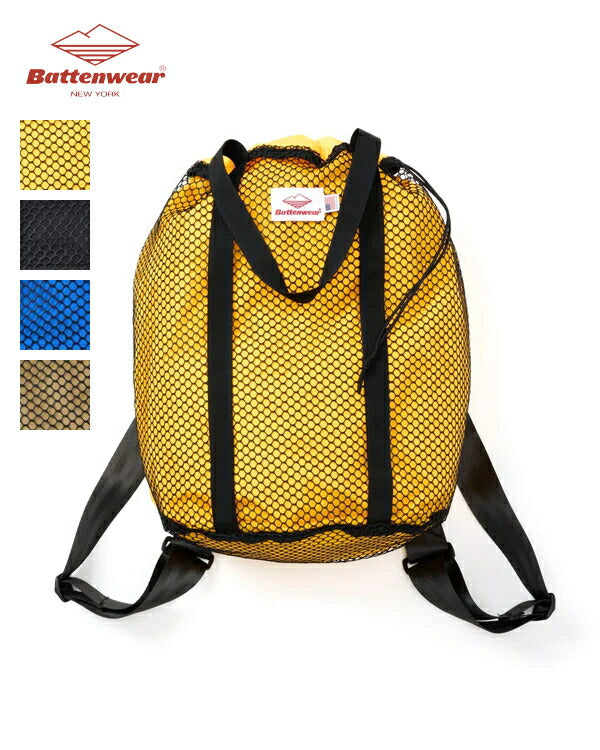 バテンウェアPackclothNylonandPolyesterMeshWet/DryBag(60826SV)Battenwear(バッグ)【2026春夏】*送料無料*【後払い決済不可】*