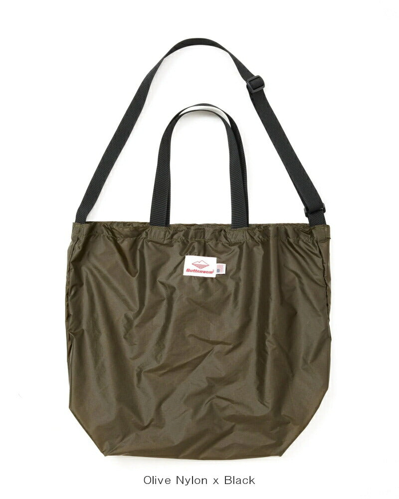 バテンウェア1.1ozSilNylonPackableTote(60726SVNLN)Battenwear(バッグ)【2026春夏】*送料無料*【後払い決済不可】*