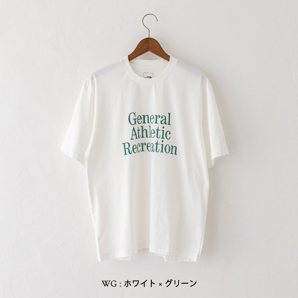 ザ・ノース・フェイス  <br>GAR タイポグラフィックホワイトショートスリーブティー <br>(NT32666) <br>GAR Typographic White S/S Tee <br>THE NORTH FACE(レディース/メンズ) <br>【2026春夏】