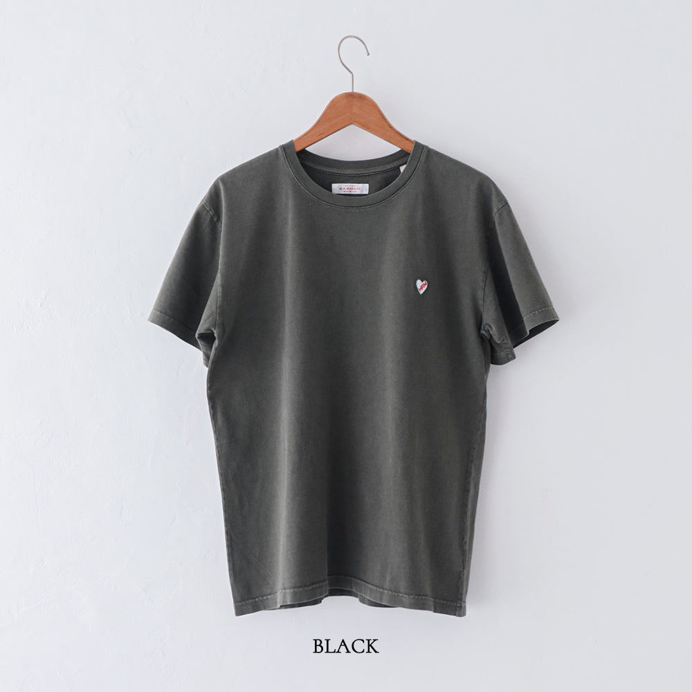 ハリウッドランチマーケット <br>ハートイン HRMクラックプリント <br>ショートスリーブTシャツ <br>(1019338)  <br>HOLLYWOOD RANCH MARKET(レディース/メンズ) <br>【2026春夏】
