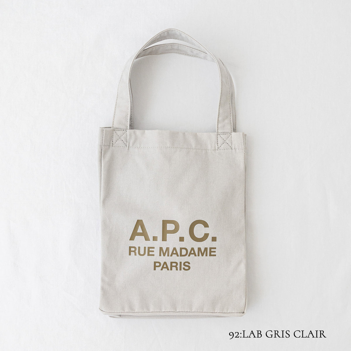 TOTE LOU RUE MADAME SMALL 2.0 COTON LEGER<br>(23262102229) <br>A.P.C.(バッグ)