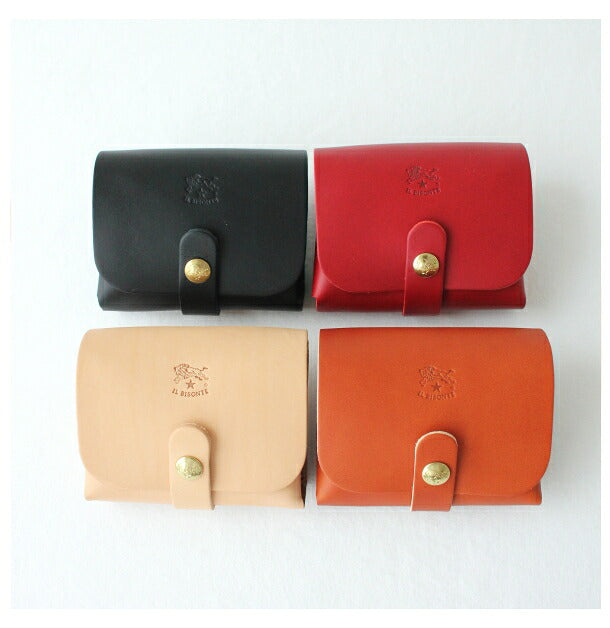 イル ビゾンテ レザーカードケース  (5432404393)  Leather Card Case IL BISONTE *ゆうパケット不可* *