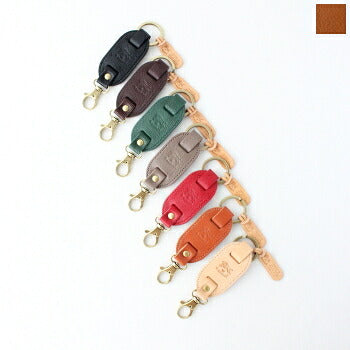 イルビゾンテ  レザー キーホルダー  (5412305350)  Leather Key Holder  IL BISONTE(小物)  *メール便可/送料無料* *