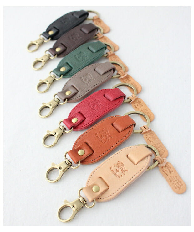 イルビゾンテ  レザー キーホルダー  (5412305350)  Leather Key Holder  IL BISONTE(小物)  *メール便可/送料無料* *