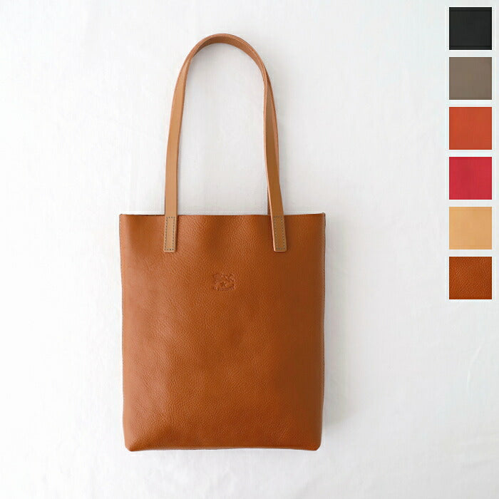 イルビゾンテ  レザートートバッグ  (54212300214)  Leather Tote Bag  IL BISONTE(バッグ)