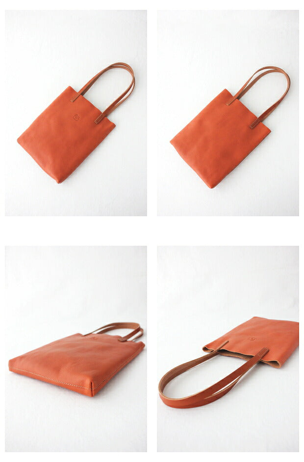 イルビゾンテ  レザートートバッグ  (54212300214)  Leather Tote Bag  IL BISONTE(バッグ)