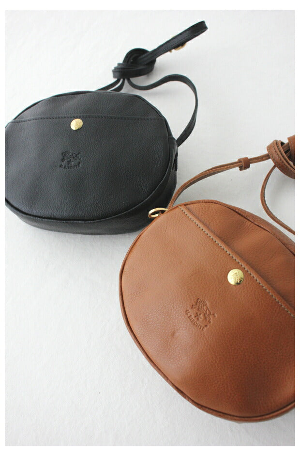 イルビゾンテ  レザーショルダーバッグ (54212305111)  Leather Shoulder Bag  IL BISONTE(バッグ)