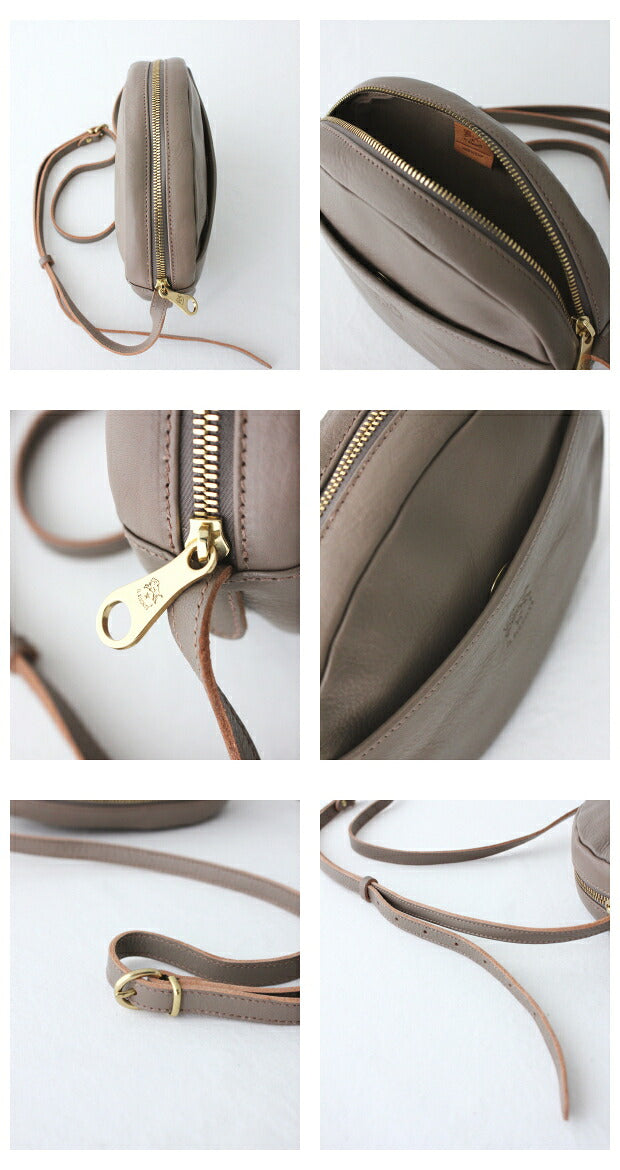 イルビゾンテ  レザーショルダーバッグ  (54212305211)  Leather Shoulder Bag  IL BISONTE(バッグ)