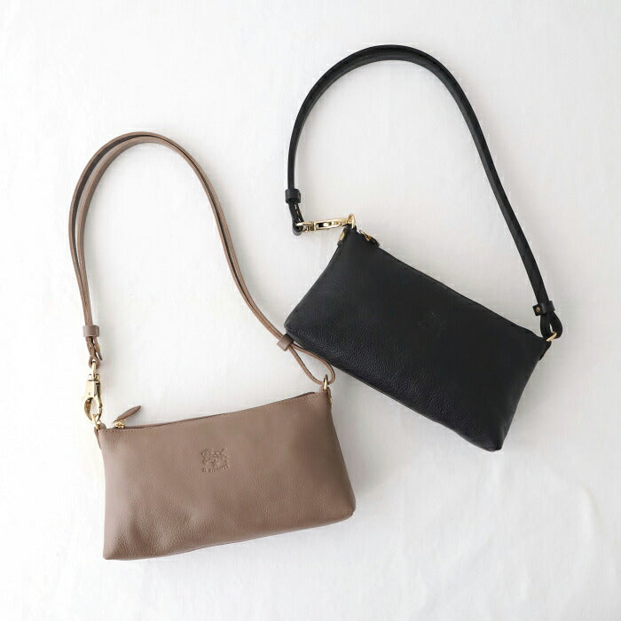 イルビゾンテ  レザーショルダーバッグ  (5442302111)  Leather Shoulder Bag  IL BISONTE(バッグ) br>*送料無料* *