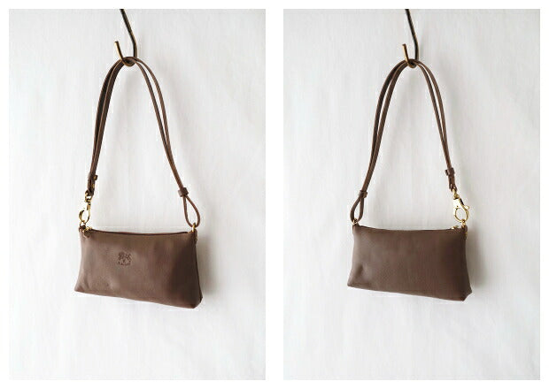 イルビゾンテ  レザーショルダーバッグ  (5442302111)  Leather Shoulder Bag  IL BISONTE(バッグ) br>*送料無料* *