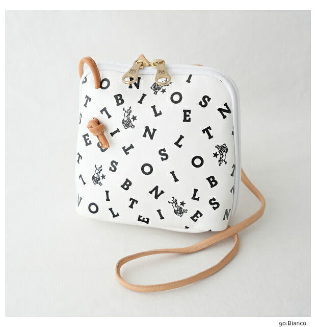 イルビゾンテ  クロスボディバッグ  (54232308211)  Leather Shoulder Bag  IL BISONTE(バッグ)
