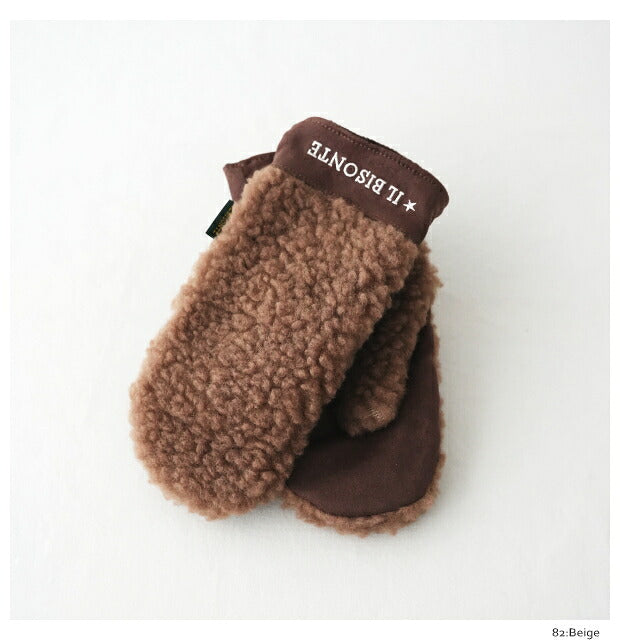 イルビゾンテ  グローブ  (54232309582)  FLEECE MITON  IL BISONTE(小物)