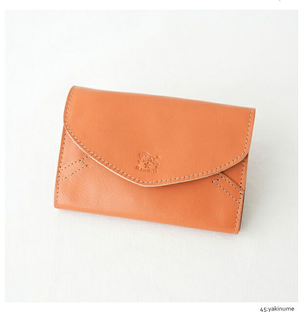 イルビゾンテ  ミディアムウォレット  (54232309241)  Leather Wallet  IL BISONTE(財布)