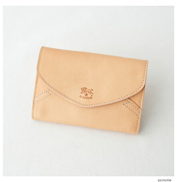 イルビゾンテ  ミディアムウォレット  (54232309241)  Leather Wallet  IL BISONTE(財布)