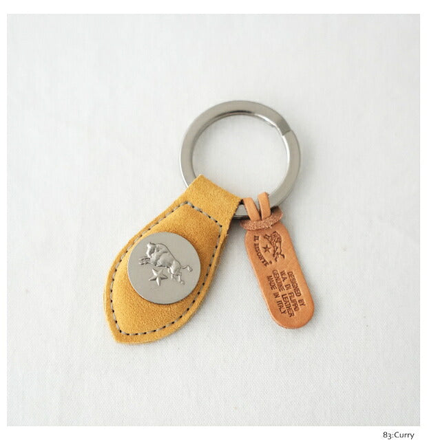 イルビゾンテ  キーリング  (54232309550)  Suede Leather Key Holder  IL BISONTE(小物)