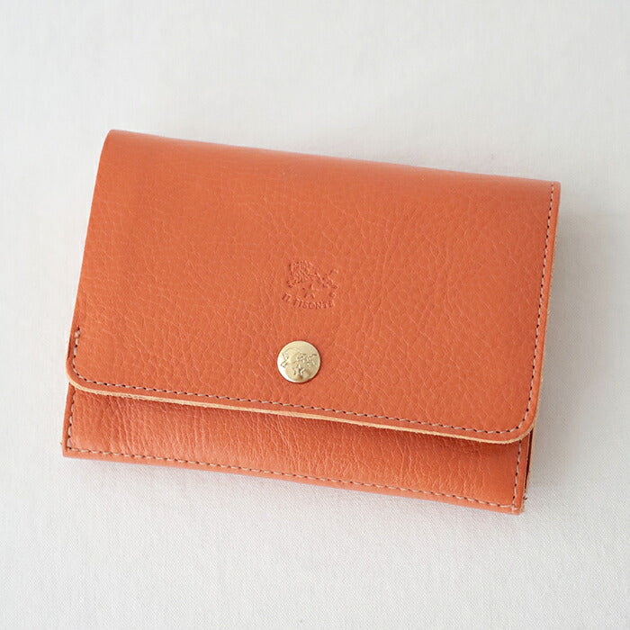 イルビゾンテ  ミディアムウォレット  (5432300240)  Leather Wallet  IL BISONTE(財布)