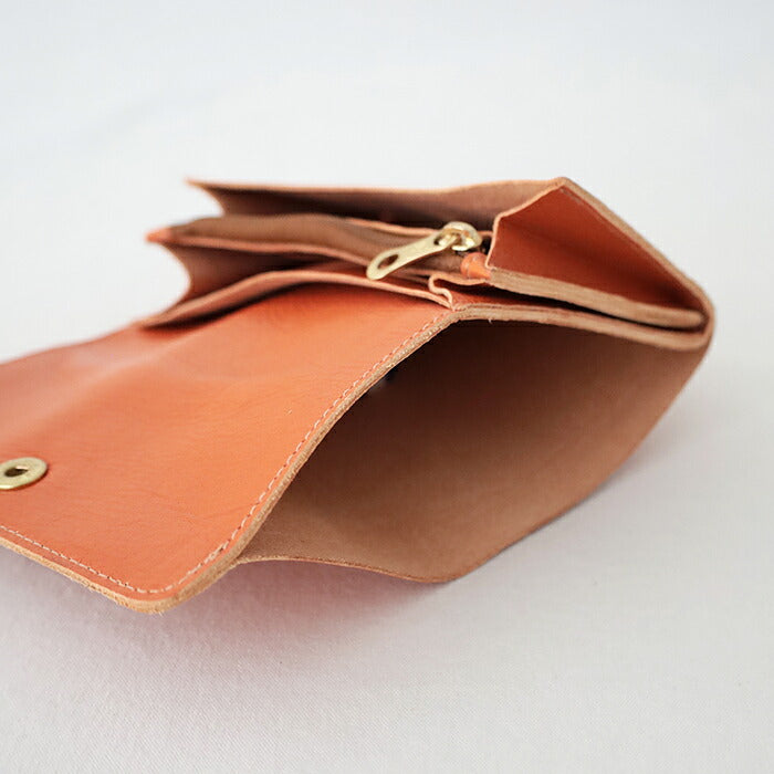 イルビゾンテ  ミディアムウォレット  (5432300240)  Leather Wallet  IL BISONTE(財布)