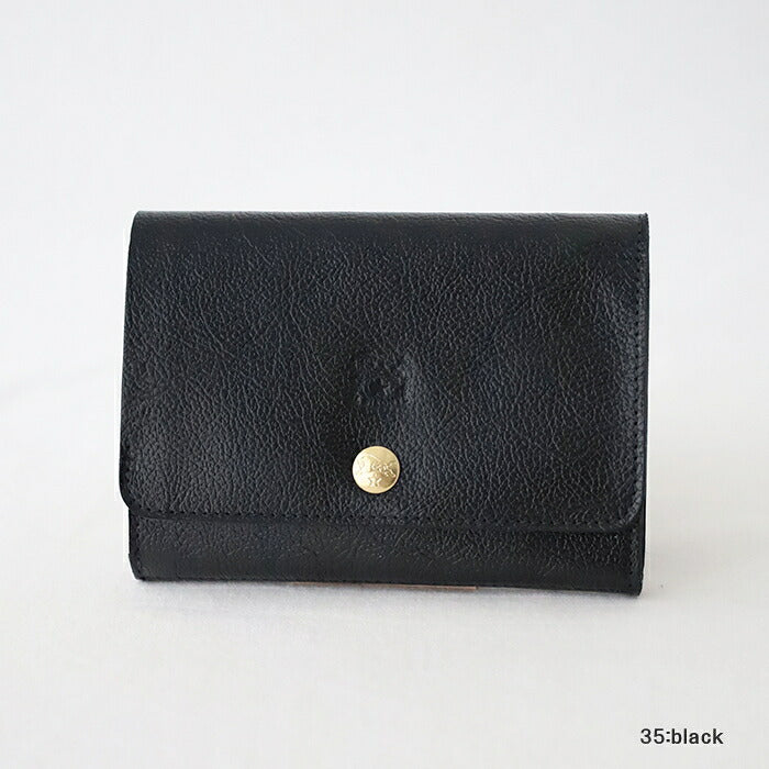 イルビゾンテ  ミディアムウォレット  (5432300240)  Leather Wallet  IL BISONTE(財布)