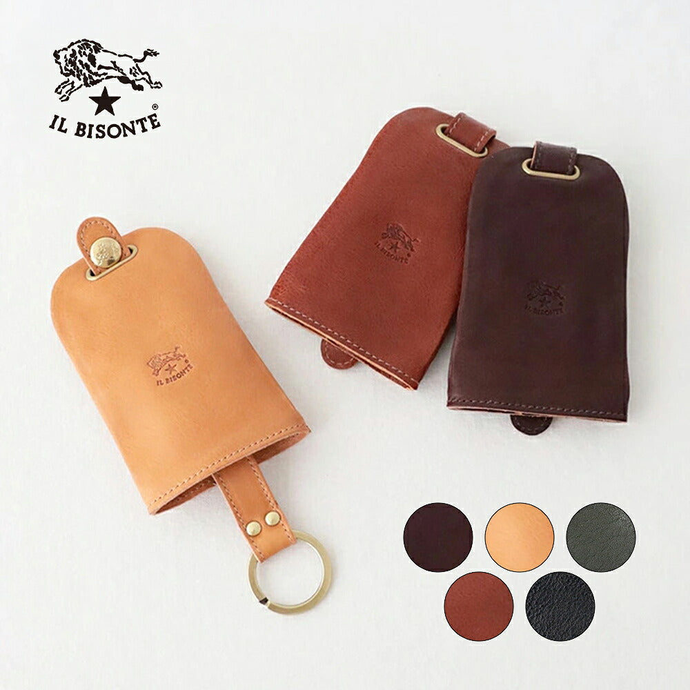 イルビゾンテ  キーケース  (5412307250)  Leather Key Case  IL BISONTE(小物)