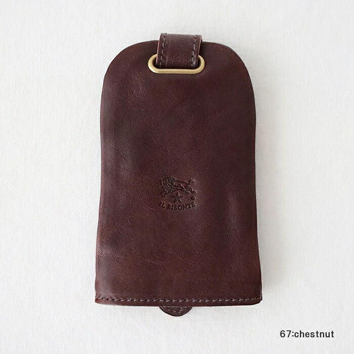 イルビゾンテ  キーケース  (5412307250)  Leather Key Case  IL BISONTE(小物)
