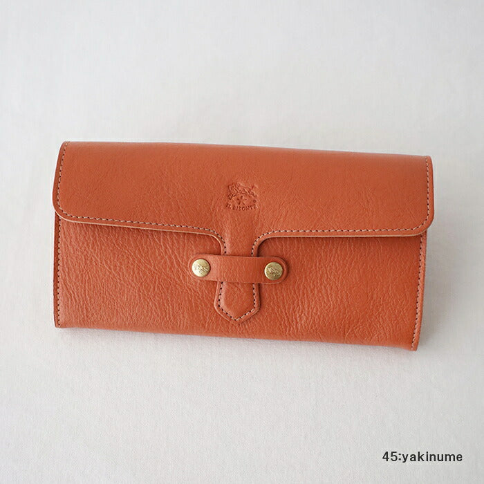 イルビゾンテ  ロングウォレット  (54242309140)  Leather Long Wallet  IL BISONTE(財布)