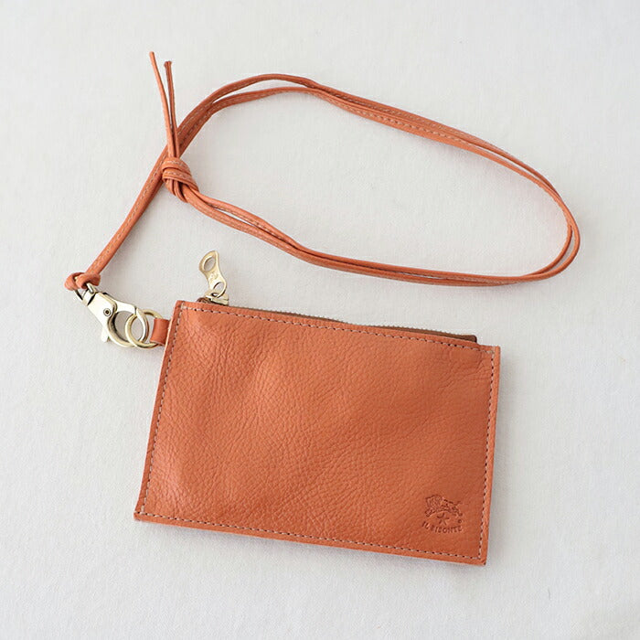 イルビゾンテ  ネックフラグメントケース  (54242309441)  Leather Pouch  IL BISONTE(小物)