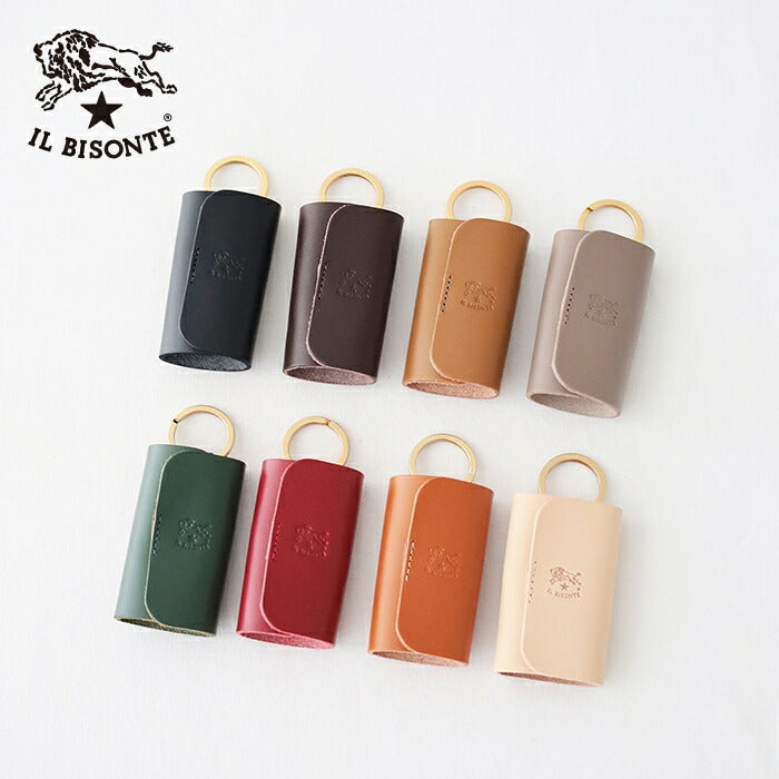 イルビゾンテ  キーケース  (54192309490)  Leather Key Case  IL BISONTE(小物)