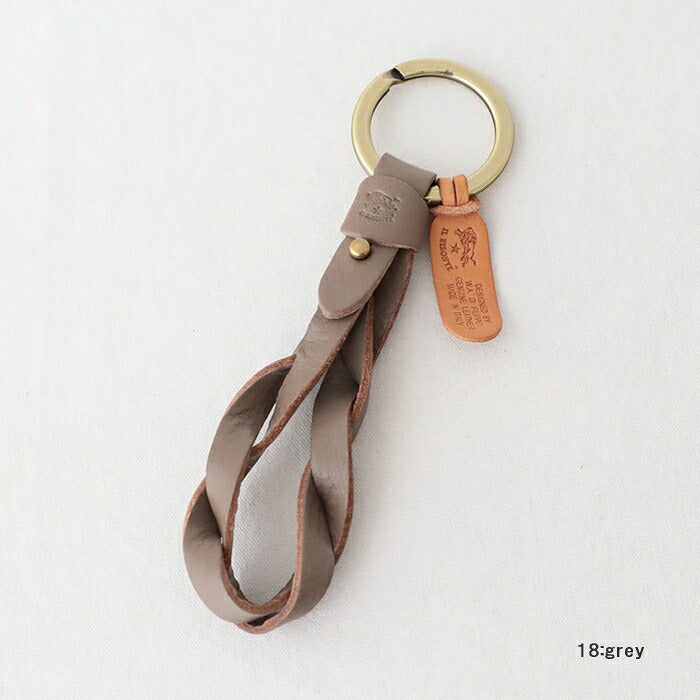 イルビゾンテ  キーリング  (54242309150)  Leather Key Holder  IL BISONTE(小物)