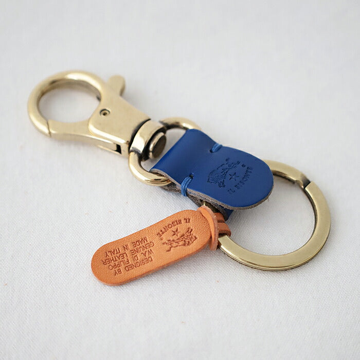 イルビゾンテ  キーリング  (54242309450)  Leather Key Holder  IL BISONTE(小物)