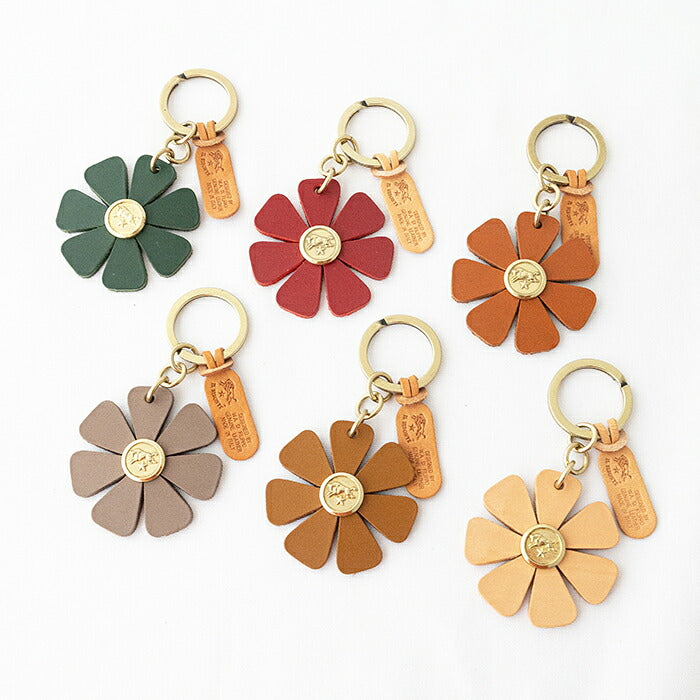 イルビゾンテ  キーリング  (54252305250)  Leather Key Holder  IL BISONTE(小物)