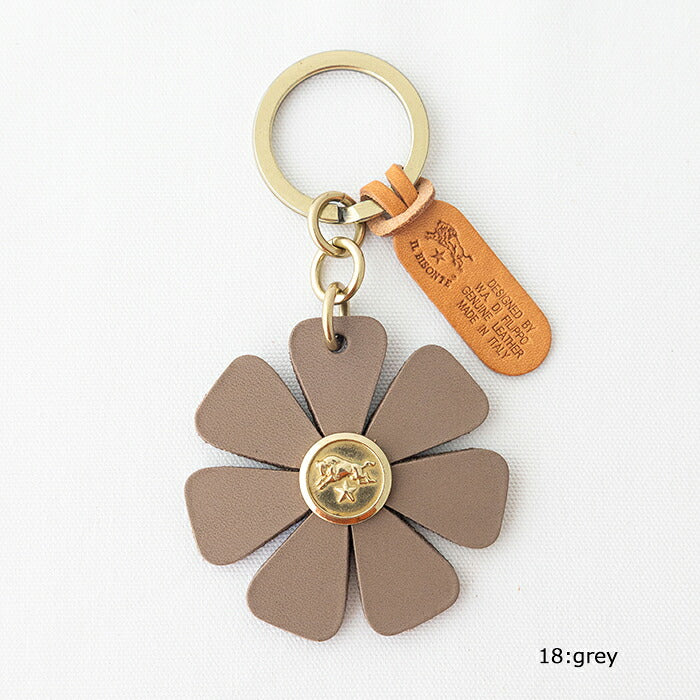 イルビゾンテ  キーリング  (54252305250)  Leather Key Holder  IL BISONTE(小物)
