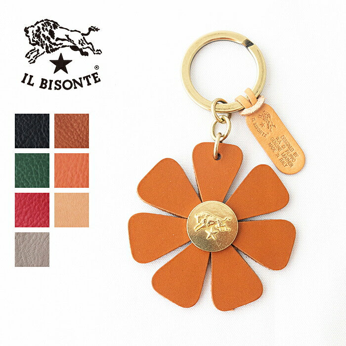 イルビゾンテ  キーリング  (5482305490)  Leather Key Holder  IL BISONTE(小物)