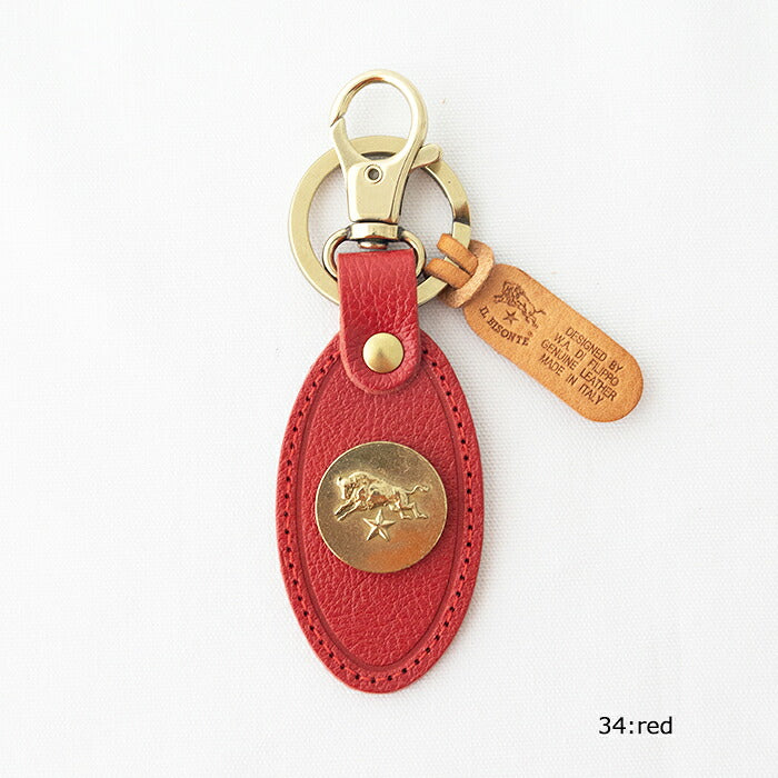 イルビゾンテ  キーリング  (54252309250)  Leather Key Holder  IL BISONTE(小物)