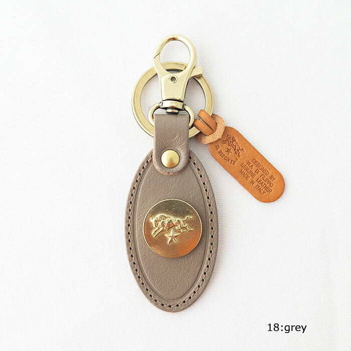 イルビゾンテ  キーリング  (54252309250)  Leather Key Holder  IL BISONTE(小物)