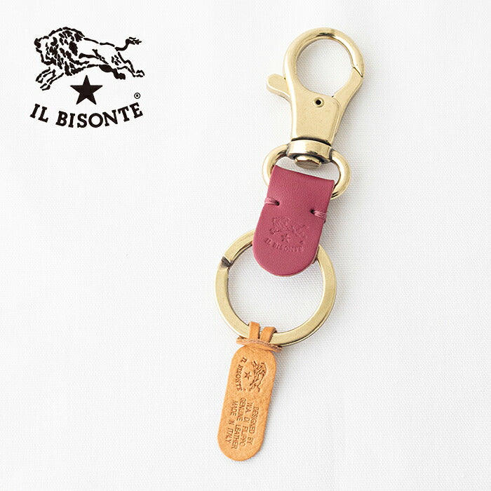 イルビゾンテ  キーリング  (54252309450)  Leather Key Holder  IL BISONTE(小物)
