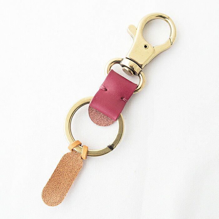 イルビゾンテ  キーリング  (54252309450)  Leather Key Holder  IL BISONTE(小物)