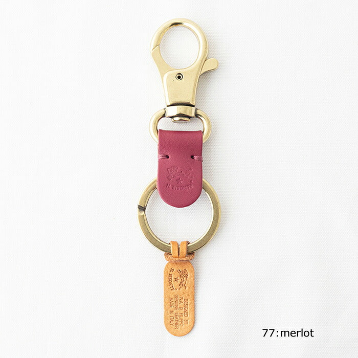 イルビゾンテ  キーリング  (54252309450)  Leather Key Holder  IL BISONTE(小物)