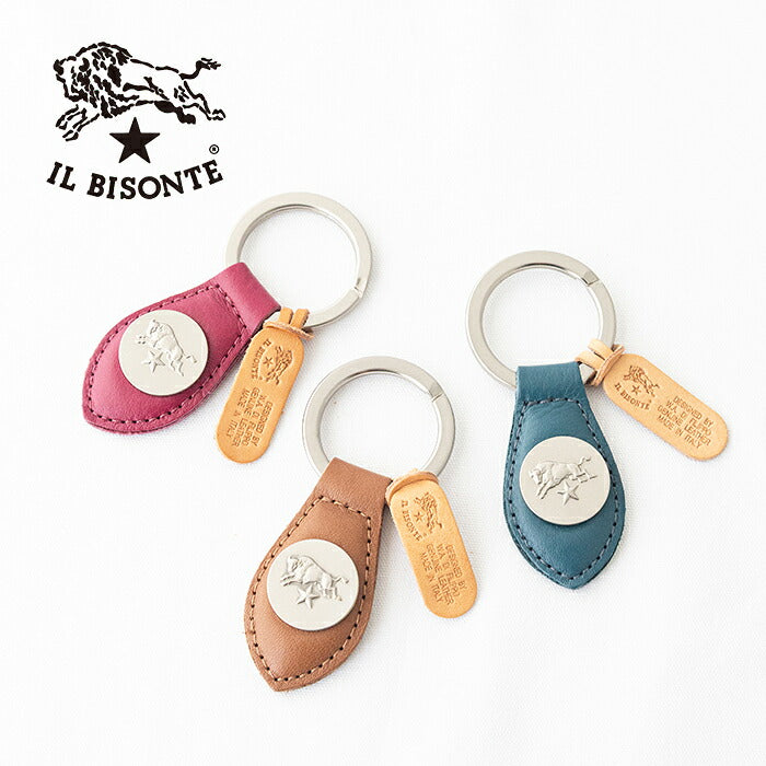 イルビゾンテ  キーリング  (54252309550)  Leather Key Holder  IL BISONTE(小物)