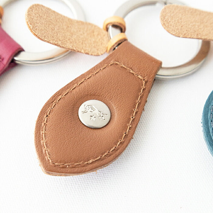 イルビゾンテ  キーリング  (54252309550)  Leather Key Holder  IL BISONTE(小物)