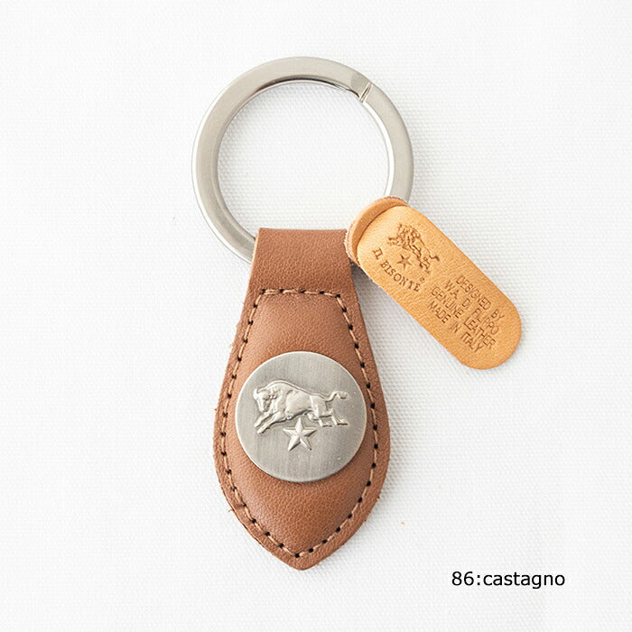 イルビゾンテ  キーリング  (54252309550)  Leather Key Holder  IL BISONTE(小物)