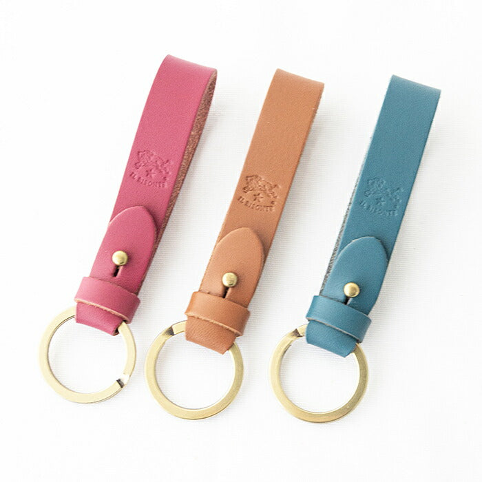 イルビゾンテ  キーリング  (54252309650)  Leather Key Holder  IL BISONTE(小物)