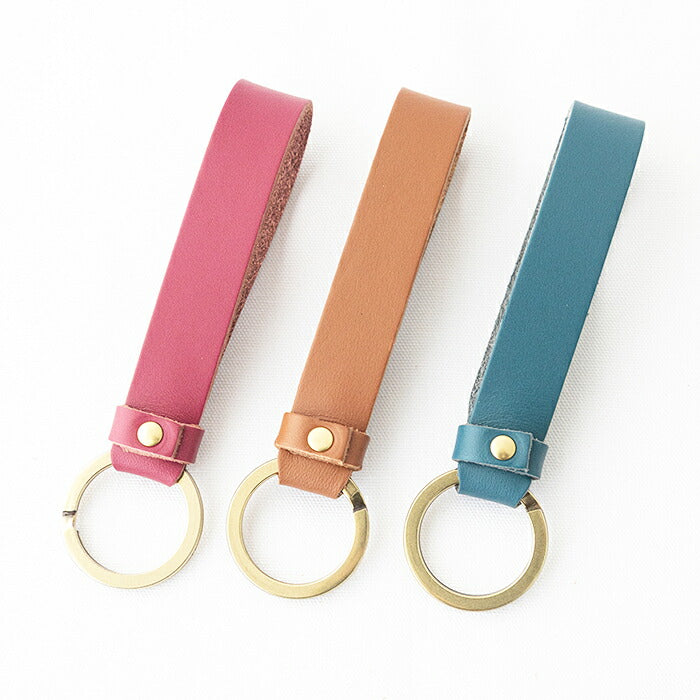 イルビゾンテ  キーリング  (54252309650)  Leather Key Holder  IL BISONTE(小物)