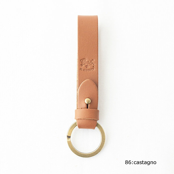 イルビゾンテ  キーリング  (54252309650)  Leather Key Holder  IL BISONTE(小物)