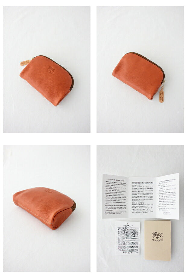 イルビゾンテ  レザー ポーチ  (54182304195)  Leather Pouch  IL BISONTE(小物)