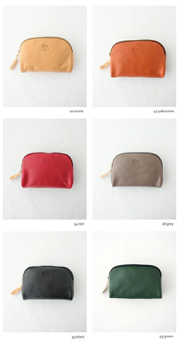 イルビゾンテ  レザー ポーチ  (54182304195)  Leather Pouch  IL BISONTE(小物)