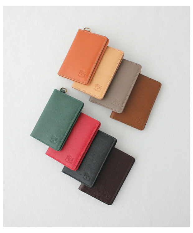 イルビゾンテ  レザー カードケース  (54192309890)  Leather Card Case  IL BISONTE(小物)